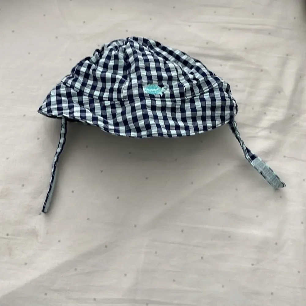 Janie and Jack Gingham Sunhat